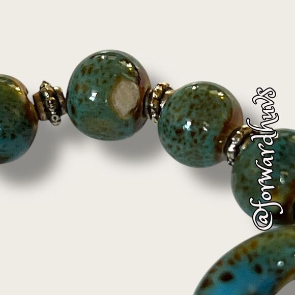 Bundle Sale 3 for $15 | Glazed Ceramic Purse Charm - Picture 8 of 9